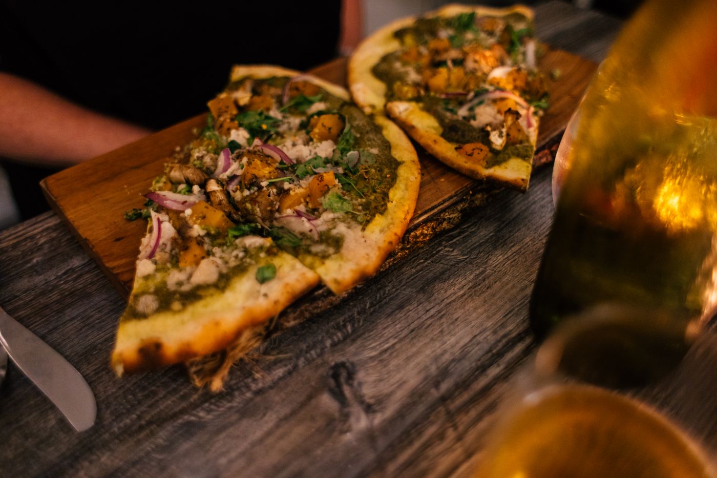Pizza Caprese Especial real